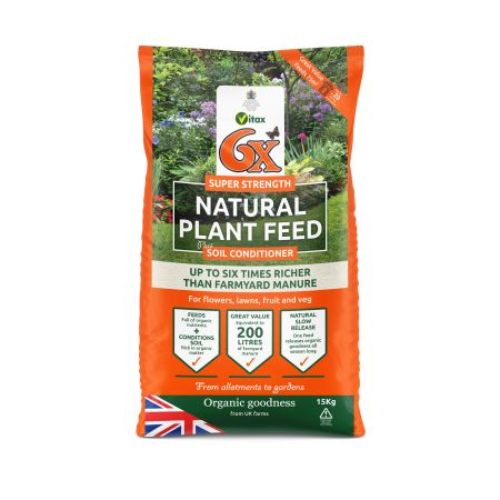 6X Fibrous Fertiliser 15kg