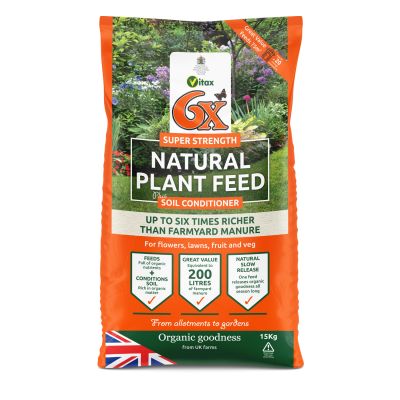 6X Fibrous Fertiliser 15kg