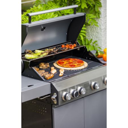 Grillstream Classic 4 Burner Hybrid with Side Burner - Matt Grey - image 7