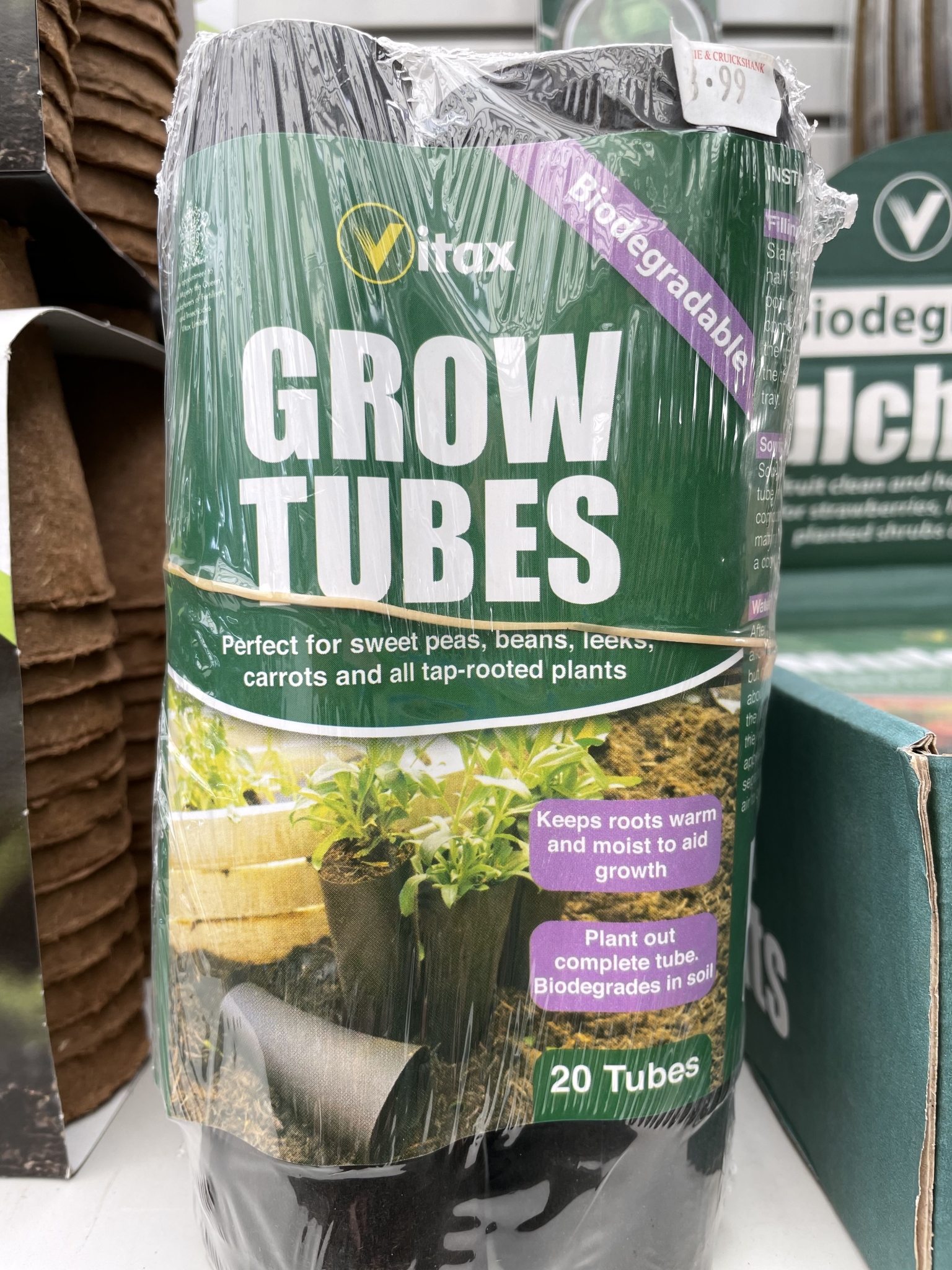 Grow Tubes - Mackenzie Cruickshank Garden Centre webshop