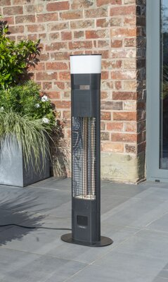 Ibiza Heater with LED and Bluetooth Speaker - 1800W