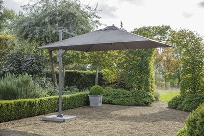 Lichfield Cantilver Parasol - 2.7m Grey - image 2