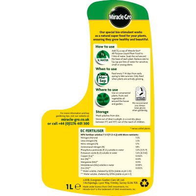 MIRACLE-GRO ALL PURPOSE CONC 800ML - image 2