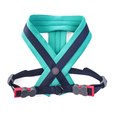 Navy L Uber-Activ Padded Dog Harness (30cm-84cm)