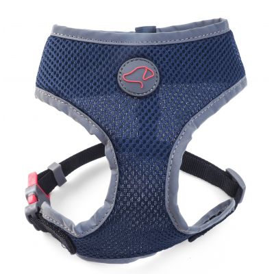 Navy M WalkAbout Dog Comfort Harness (44cm-62cm)