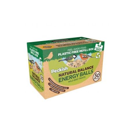 Peckish Natural Balance Energy Balls 50 Refill Box - image 1