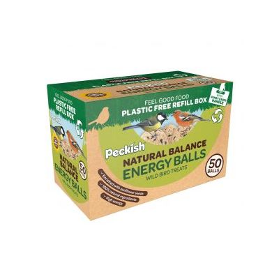 Peckish Natural Balance Energy Balls 50 Refill Box - image 1