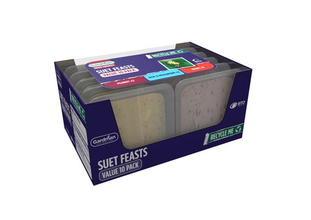Gardman Suet Feasts 10 Pack