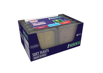 Gardman Suet Feasts 10 Pack