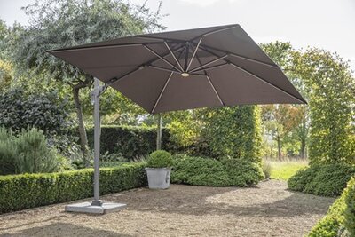 Truro Cantilever Parasol - 3.0m Grey - image 2