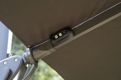 Truro Cantilever Parasol - 3.0m Grey - image 4