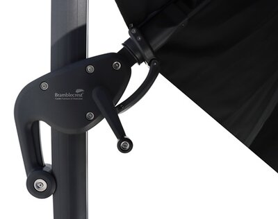 Truro Cantilever Parasol - 3.0m Grey - image 7