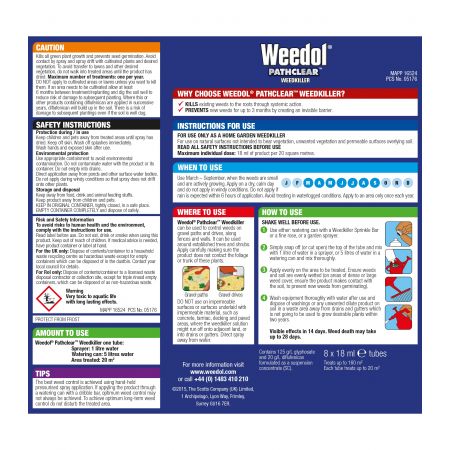 WEEDOL PATHCLEAR 6+2 TUBES - image 2