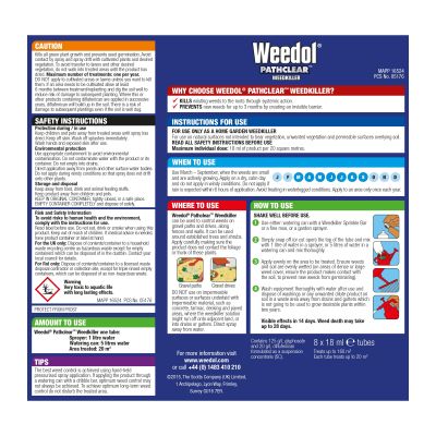 WEEDOL PATHCLEAR 6+2 TUBES - image 2