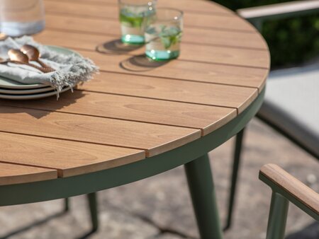 Wisley 4 Seat Dining Set - Sage - image 6