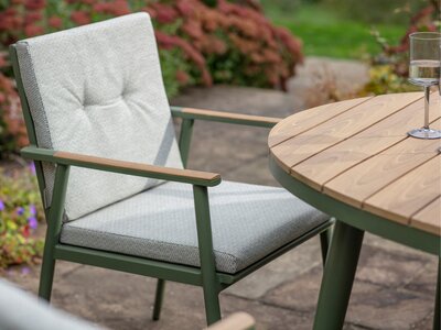 Wisley 6 Seat Dining Set - Sage - image 4